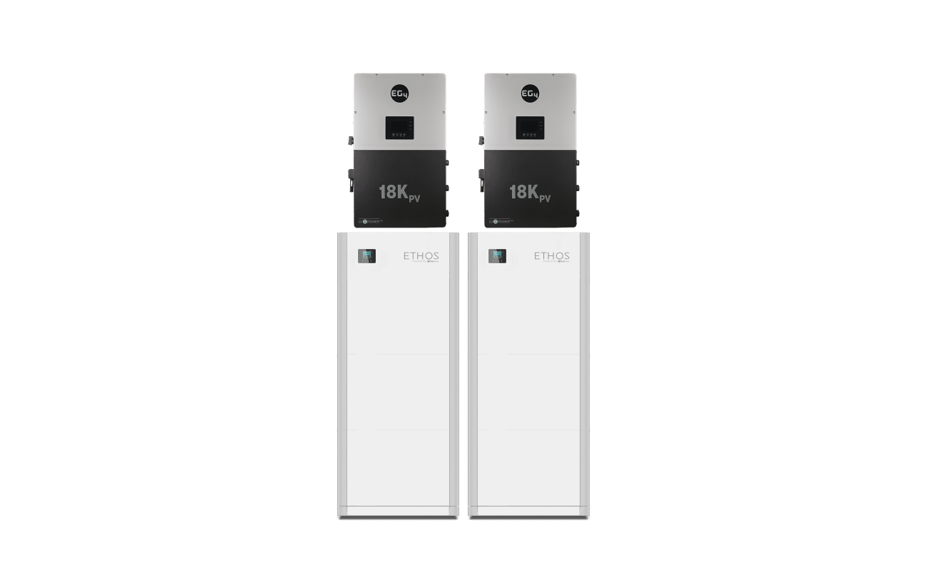 BigBattery Grid-Tied Indoor_Residential 24kW 30.7kWh ETHOS Energy Storage System (ESS) SKU K0959