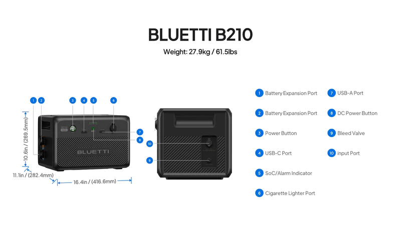 B210 Expansion Battery | 2,150Wh