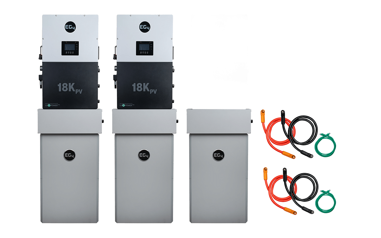BigBattery Grid-Tied Outdoor_Residential 24kW 43kWh EG4 PowerPro System (ESS) SKU K0760