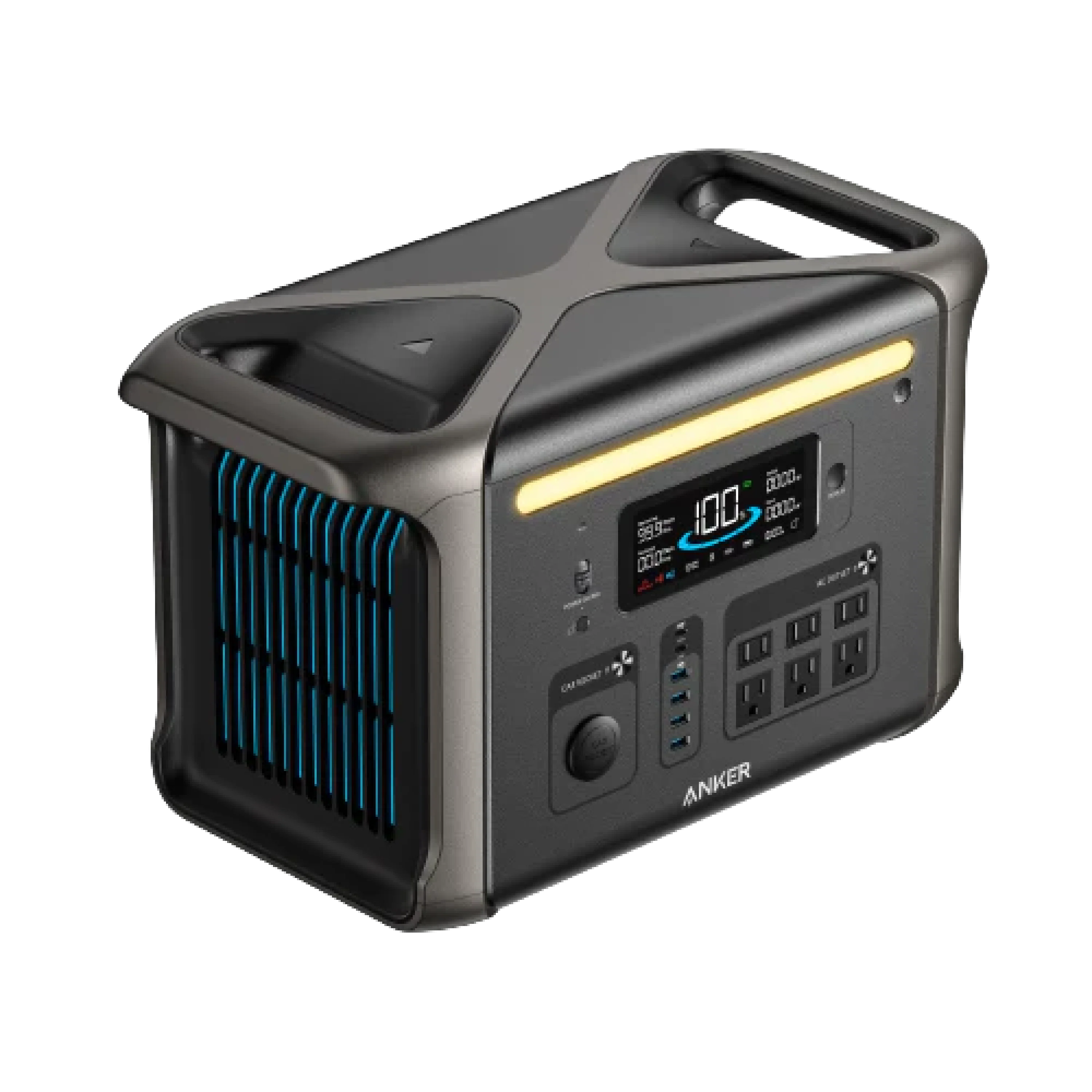 Anker SOLIX F1500 Portable Power Station - 1536Wh | 1800W SKU: A1772111