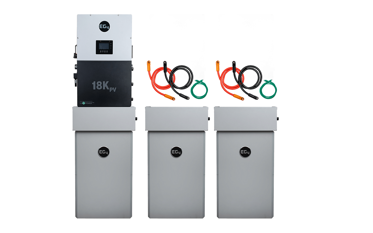 BigBattery Grid-Tied Outdoor_Residential 12kW 43kWh EG4 PowerPro System (ESS)  SKU K0758