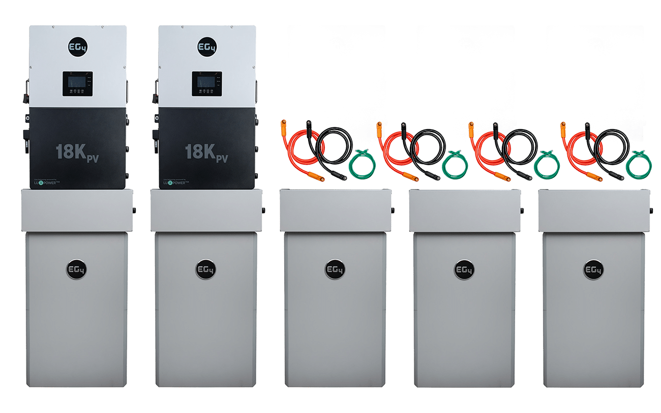 BigBattery Grid-Tied Outdoor_Residential 24kW 71.7kWh EG4 PowerPro System (ESS)  SKU K0762